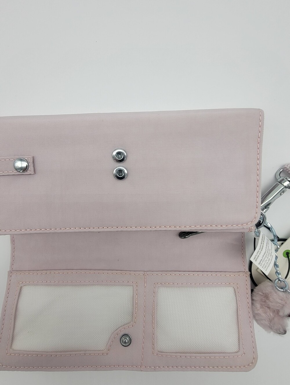 Kipling Pale Pink Mini Wallet/Wristlet - Picture 2 of 4